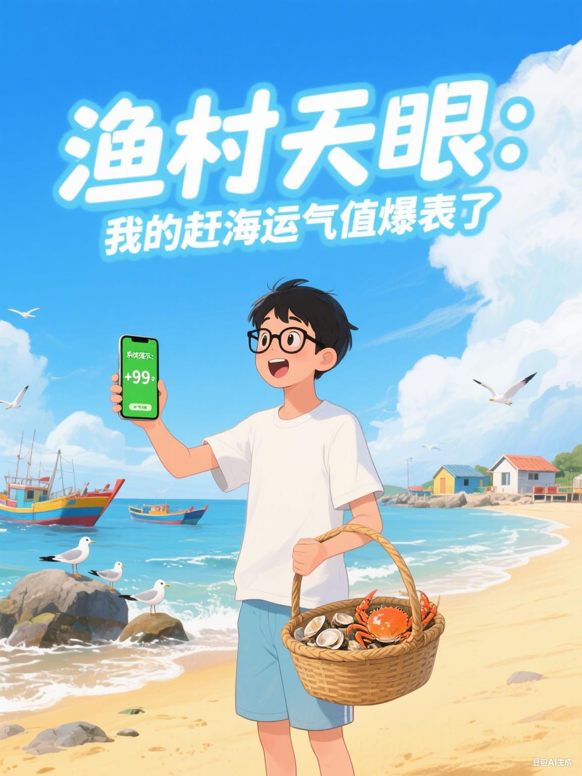 渔村天眼:我的赶海运气值爆表了